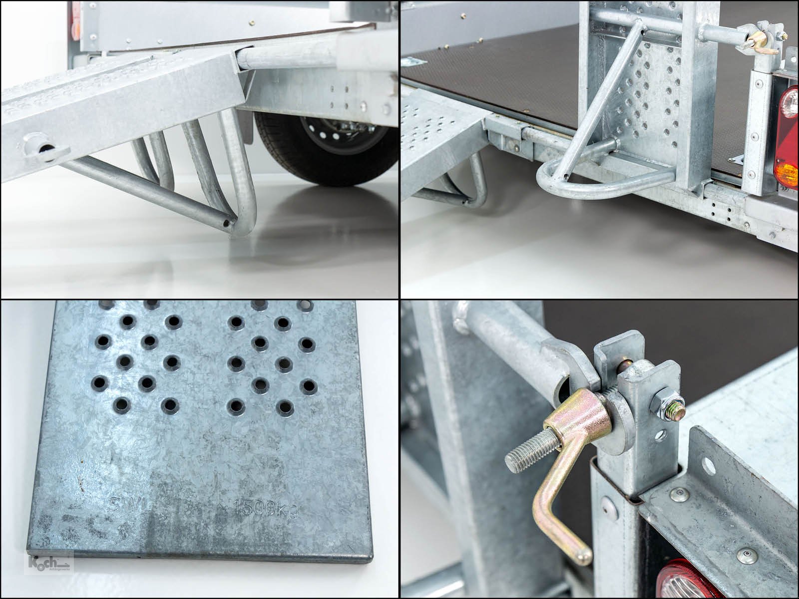 Anhänger des Typs Ifor Williams Baumaschinenanhänger GX105 157x303 2,7t|Einzelrampen (Pkw11200369So), Neumaschine in Winsen (Luhe) (Bild 15)